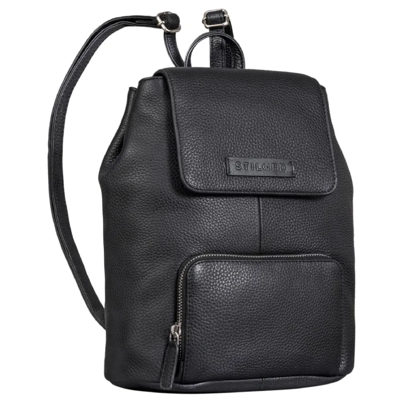 STILORD "Johanna" Kleiner Lederrucksack Damen Modern