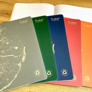 Liniertes A4-Heft von Clairefontaine forever (Recyclingpapier)