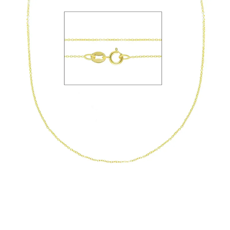 Halskette in 750/18 Karat Gelbgold - MRB020GG40