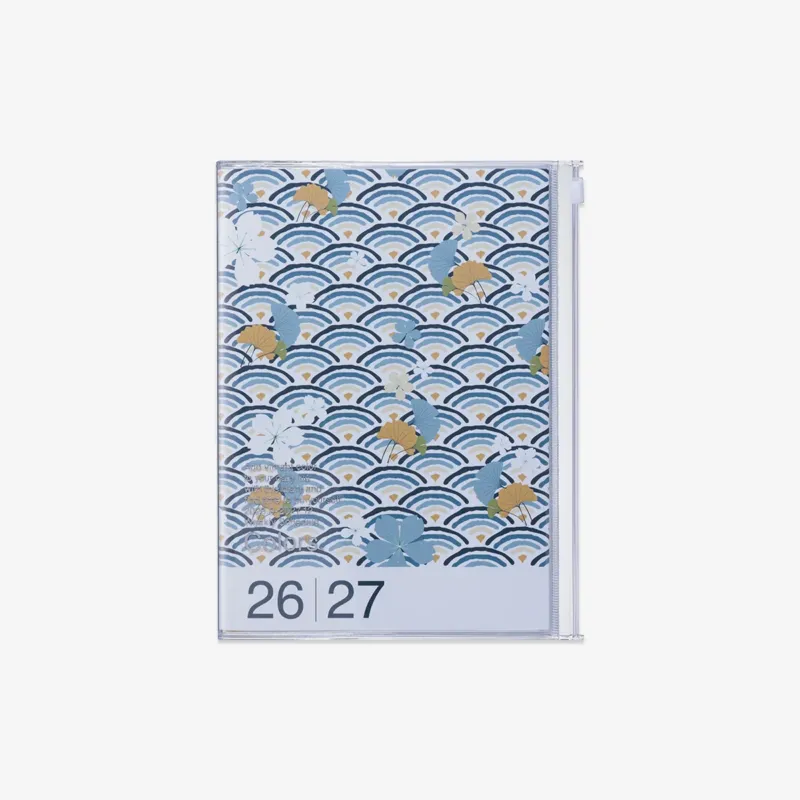 CALENDAR SEP 2026 - DEC 2027 A5 // WAVE GREEN