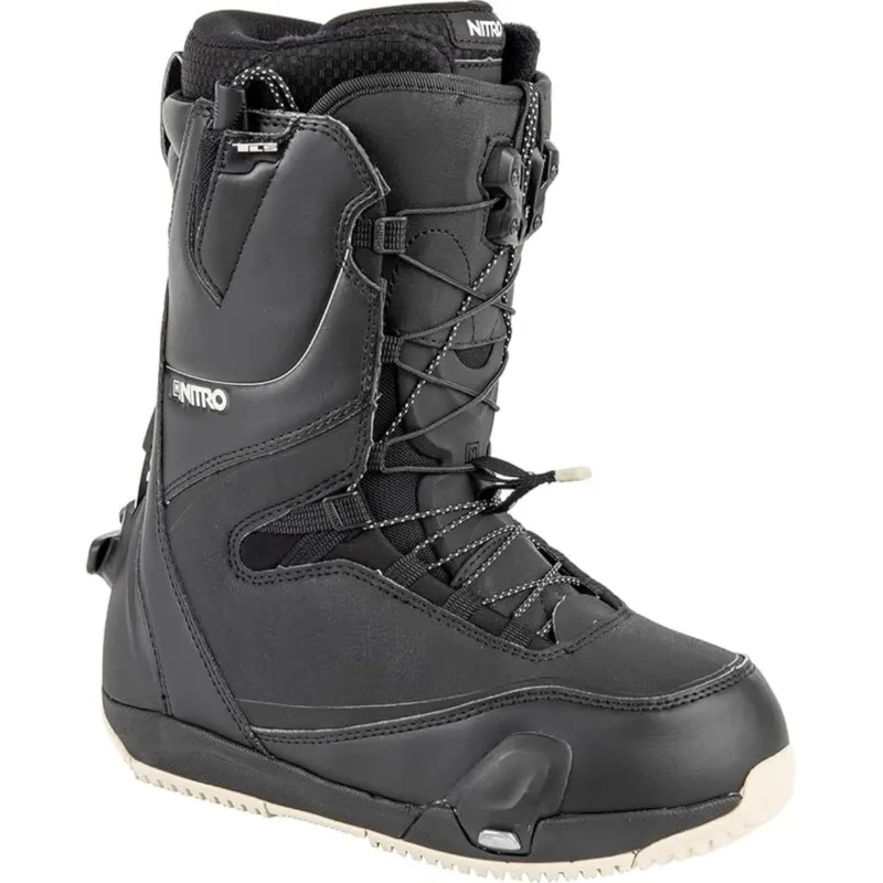 Nitro CAVE TLS STEP ON BOOT´Damen Snowboard Boots BLACK-SAND All-Mountain 2024-Nitrobags-Shop