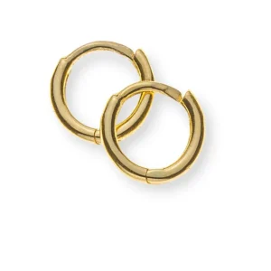 Creolen Gelbgold 750 Rund-Profil D: 8mm