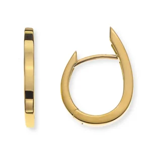 Creolen Gelbgold 750 poliert D: 13mm