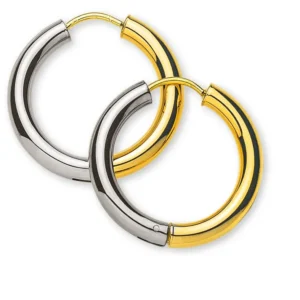 Creolen Bicolor 750 Runddraht 21mm 3mm