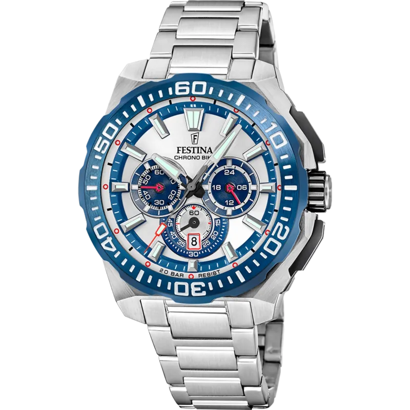 Festina Montre Homme Chrono Bike 45.5 MM Herrenuhr - F20724/1