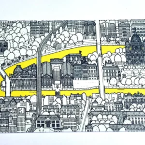 Postkarte urban museumsinsel