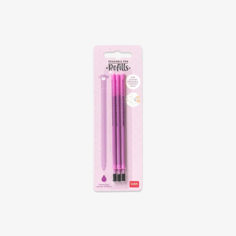 INK REFILLS FOR ERASABLE GEL PENS // PURPLE
