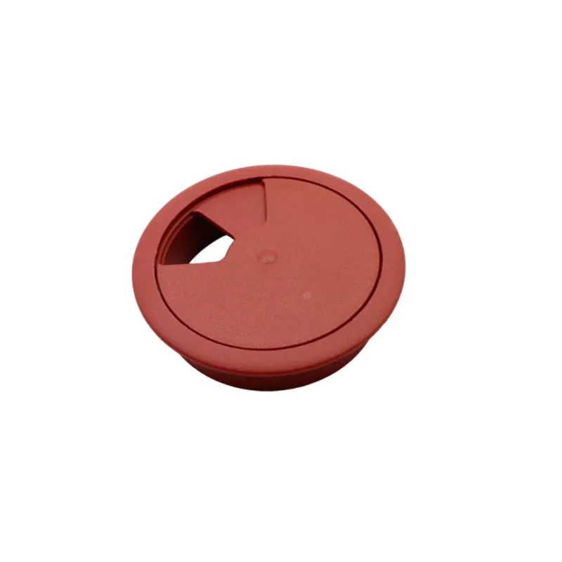 Kabeldurchlass aus Kunststoff Ø60mm, Rotes Holz – Furnica