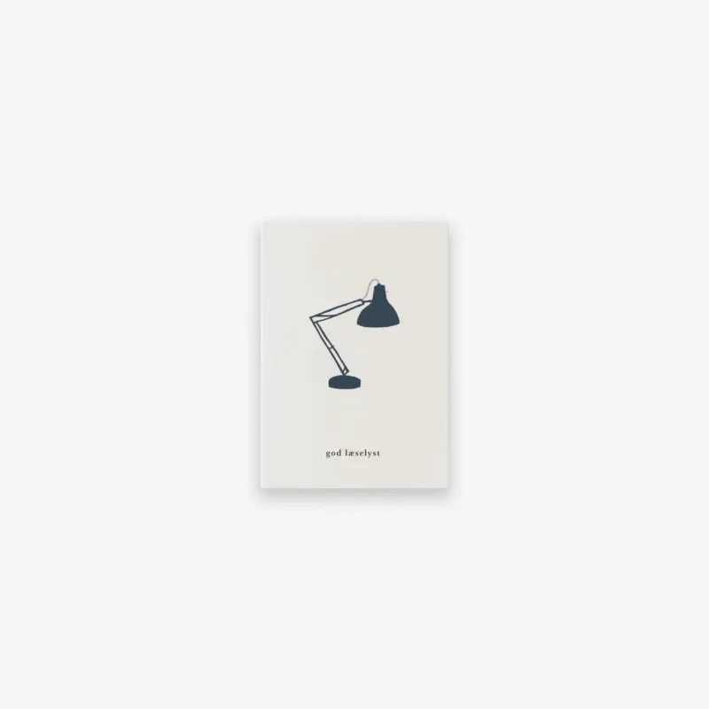 SMALL GREETING CARD // LAMPE (DANISH)