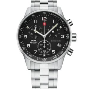 Swiss Military by Chrono Minimalistischer Chronograph Herrenuhr - SM34012.01