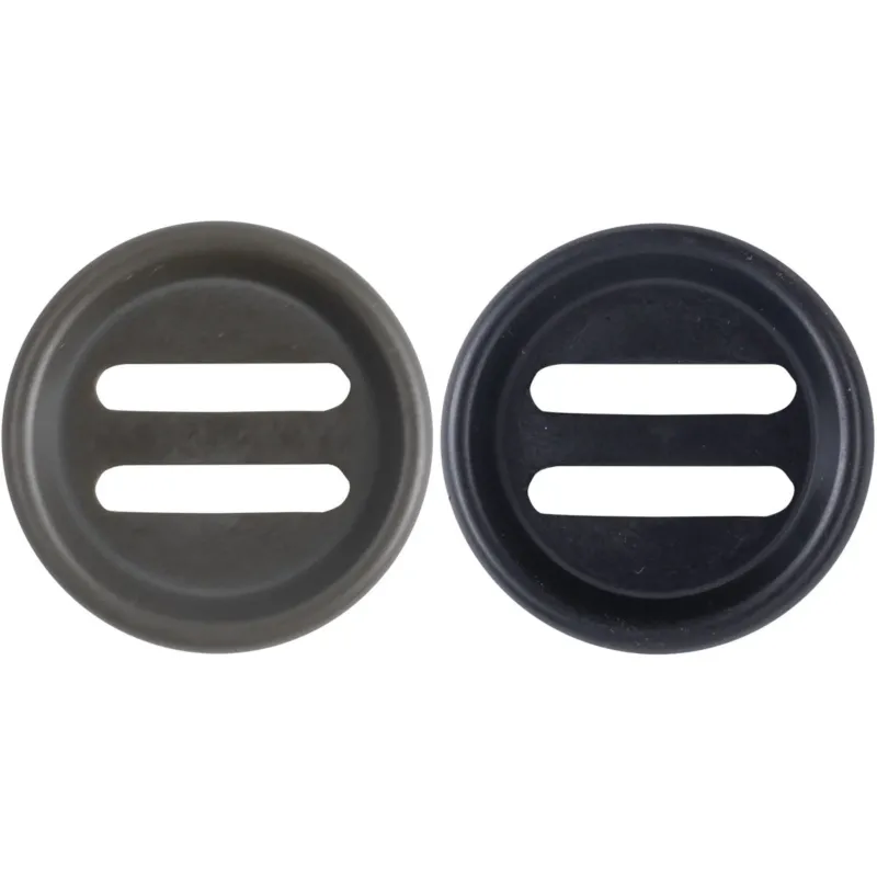 25mm Round Military Green Resin Buttons for Windbreakers 20pcs