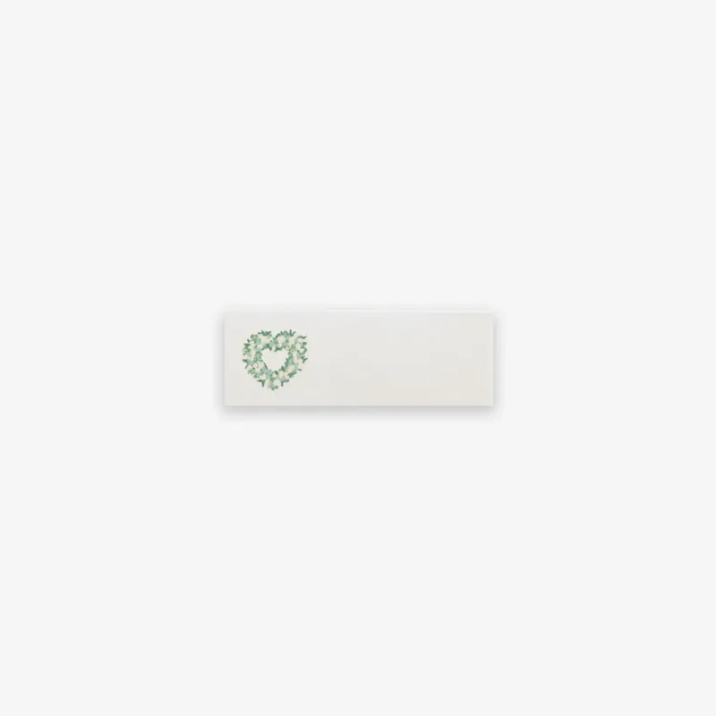 PLACE CARD SET OF 10 // FLOWER HEART