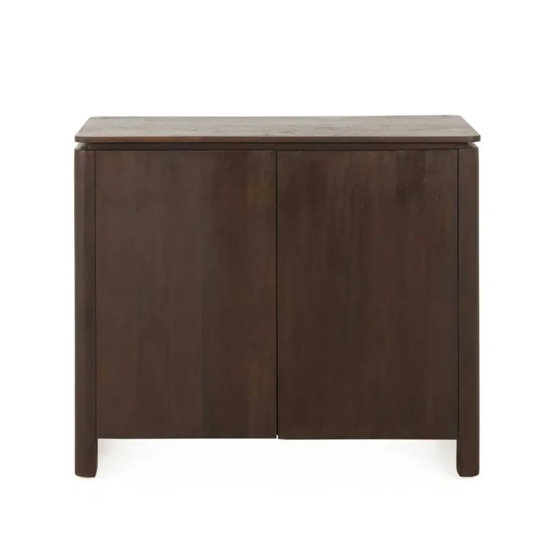 Sideboard – FSC Massives Mangoholz, Braun Finish, Modern Holz Design - Dallas | Starfurn