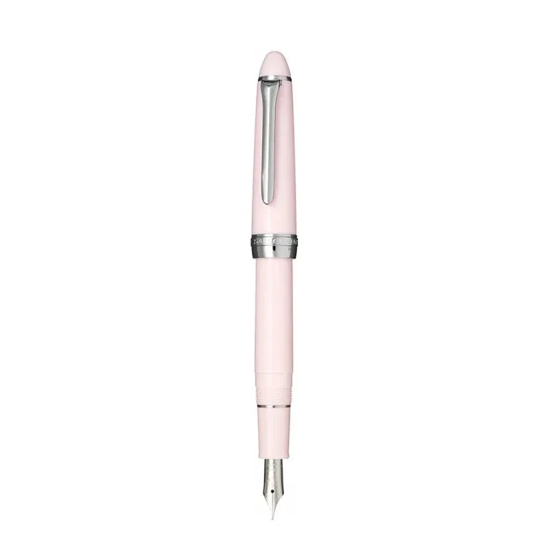 Sailor Shikiori Hisakata Fountain Pen with Converter, Resin Body & Stainless Steel Nib Pink