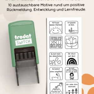 SWITCH Stempelset Growth Mindset - 10 Motive zum Wechseln