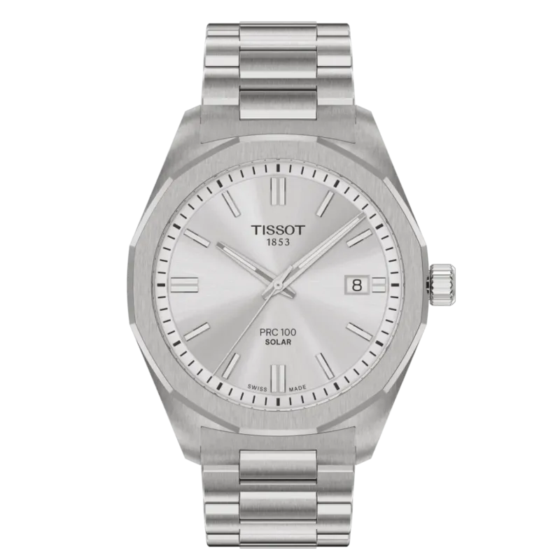 Tissot PRC 100 Solar Quartz 39mm Herrenuhr - T151.422.11.031.00