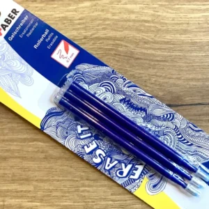 3 Nachfüllminen blau für radierbare Tintenroller