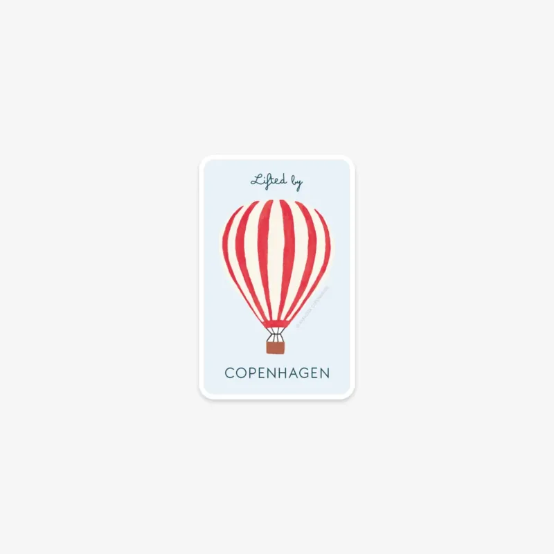 VINYL STICKER // HOT AIR BALLOON