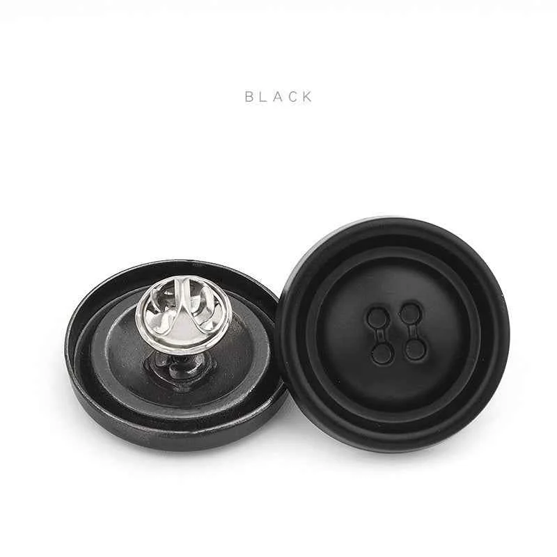 No-Sew Detachable Pin Buttons - 36pcs Metal Snap Fastener Kit Black