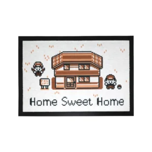 Pocket Monster Fußmatte Home Sweet Home Pixelart