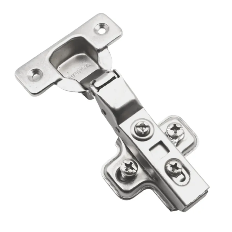 110° Soft-Close Scharnier Topfband, H0 Montageplatte mit EURO Schrauben, Mittelwandanschlag – Furnica