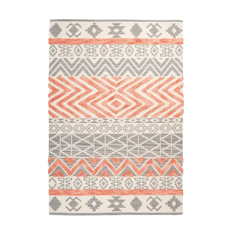 Teppich – Ethno Muster, Jacquard Webung, Kontrastreiche Struktur, 160 x 230 cm - Ethnicity 125 | Kayoom