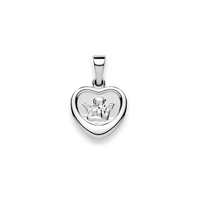 Engel Anhänger 925 Silber Rhodiniert - Silver Classic, 10 mm - 6258.02557/1000