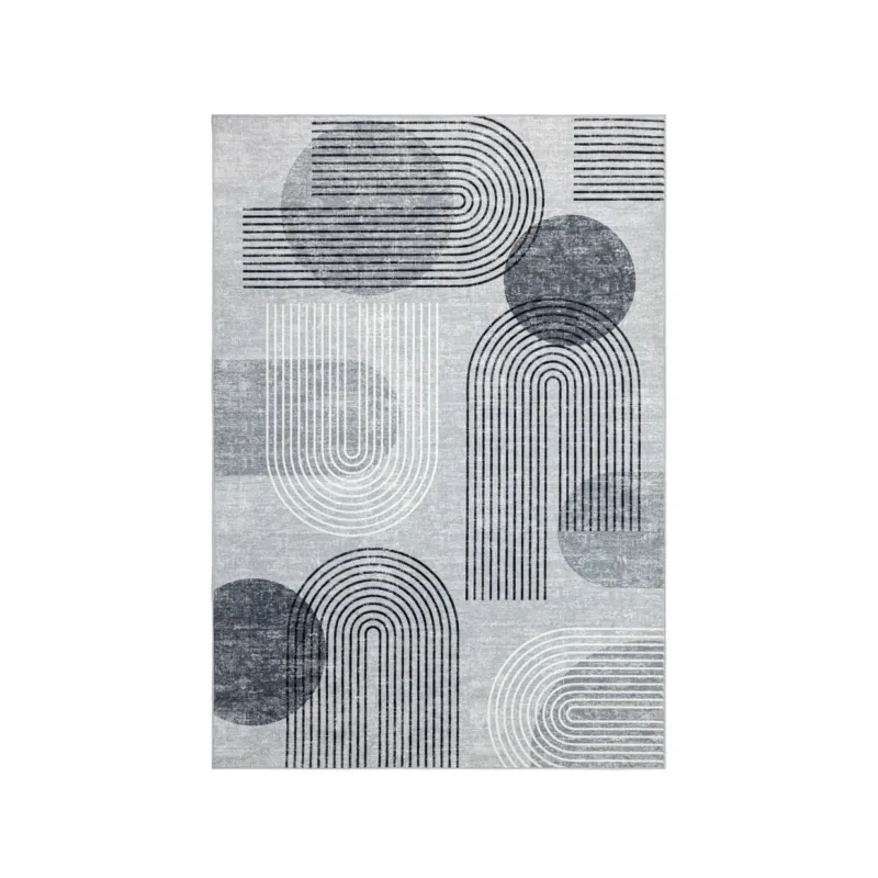 Teppich – Geometrisches Design, Moderner Look, Kurzflor Struktur, 200 x 290 cm - Visionary 126 | Kayoom