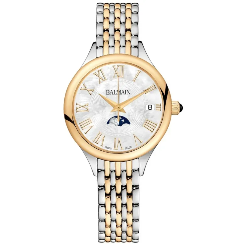 Balmain de Balmain Moon Phase Date Perlmutt Bicolor – B4912.39.82