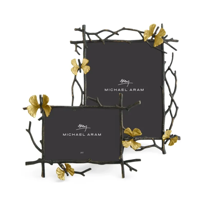 Butterfly Ginkgo Frame by Michael Aram - |VESIMI Design| Luxury Bathrooms and Home Decor
