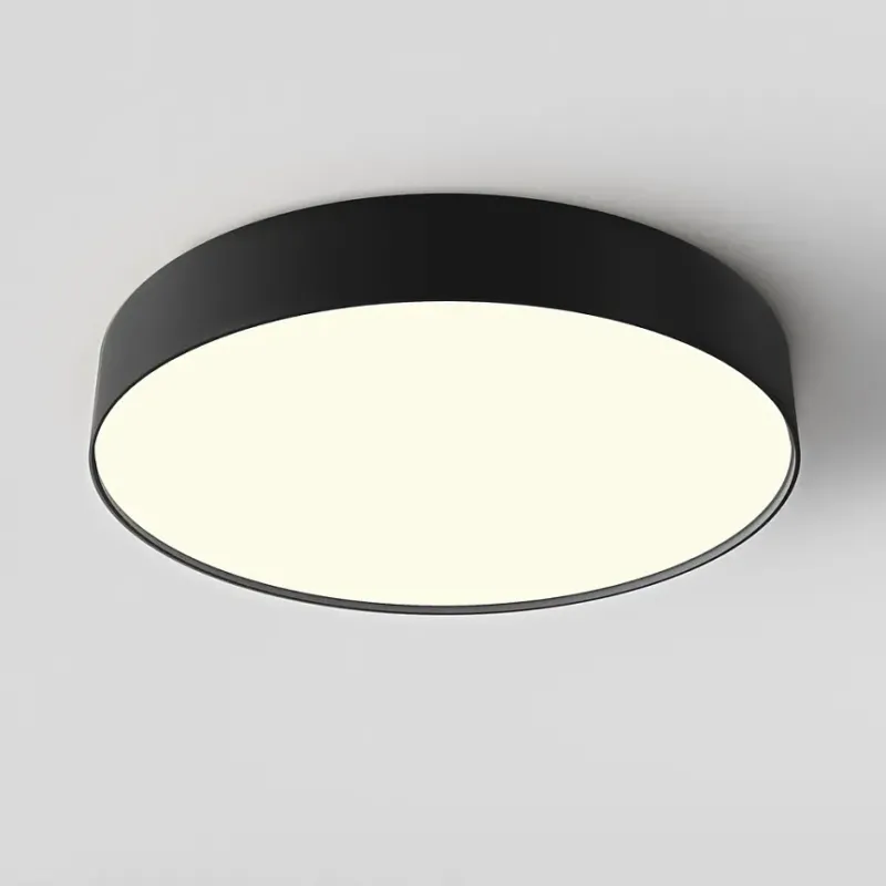 Deckenleuchte – Schwarzes Finish, Aluminium Gehäuse, 45W Leistung, Ø40 cm - Zon | Maytoni