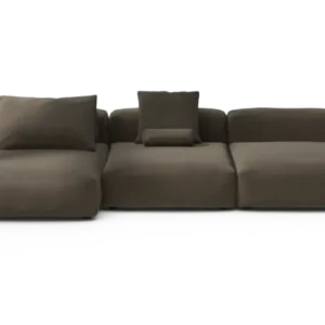 vetsak | Sofa Set 04 - Breeze - Brown | Modular Sofa | 5 Seater | Big Sofa