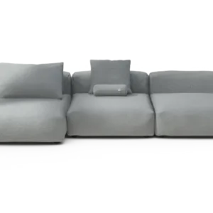 vetsak | Sofa Set 04 - Ridge - Limestone | Modular Sofa | 5 Seater | Big Sofa