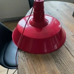 Pendelleuchte Metall, Hängelampe Industriedesign, Durchmesser 46 cm