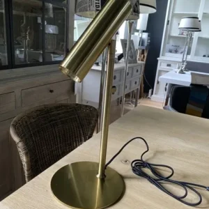 Tischlampe Gold, moderne Tischleuchte Gold