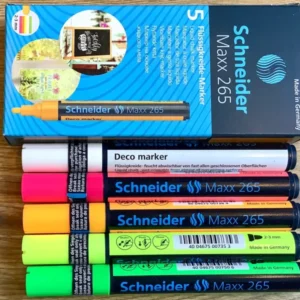 Kreidemarker Set Maxx 265 5 Farben 1-3mm Schneider