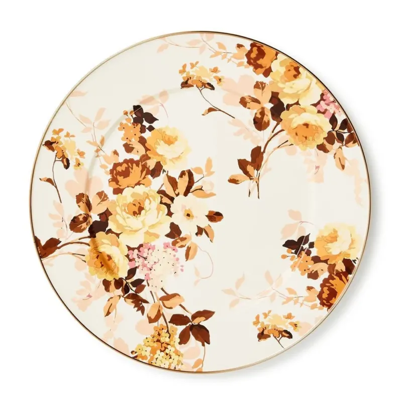 Mackenzie - Childs Wild Rose Enamel Serving Platter - |VESIMI Design|