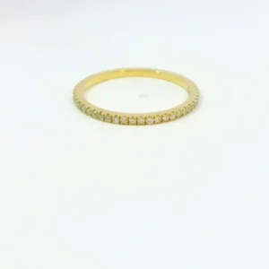 Linden Verlobungsring in 18 Karat - 750 Gelbgold mit Diamanten - YZ0004297