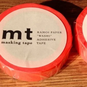 mt tape shocking red - washi tape