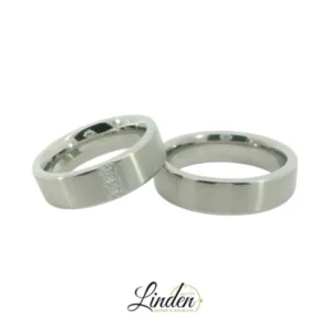 Partnerringe Edelstahl - IS/33-1/60 & IS/33-1S/60