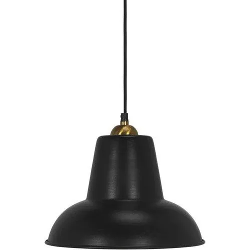 Hängelampe Metall, Pendelleuchte Matt Schwarz, Durchmesser 30 cm