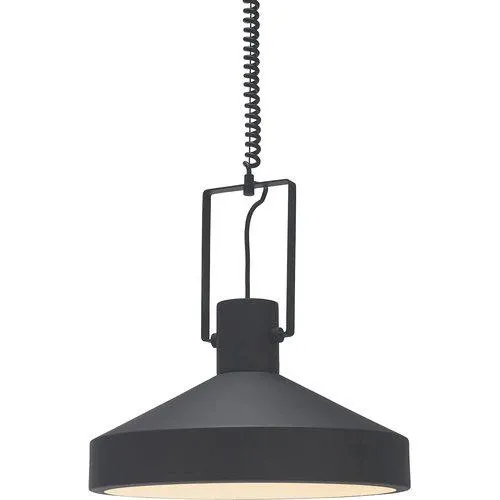 Hängelampe Schwarz, Pendelleuchte schwarz, Durchmesser 55 cm