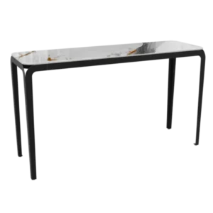 Konsole weiß Keramik, Wandtisch Keramik, Konsole mir Keramikplatte, Breite 120 cm