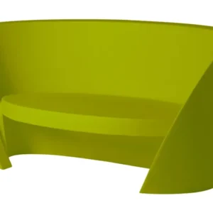 Gartenbank grün Kunststoff, Sitzbank grün Kunststoff, Outdoor-Sofa grün, Breite 170 cm