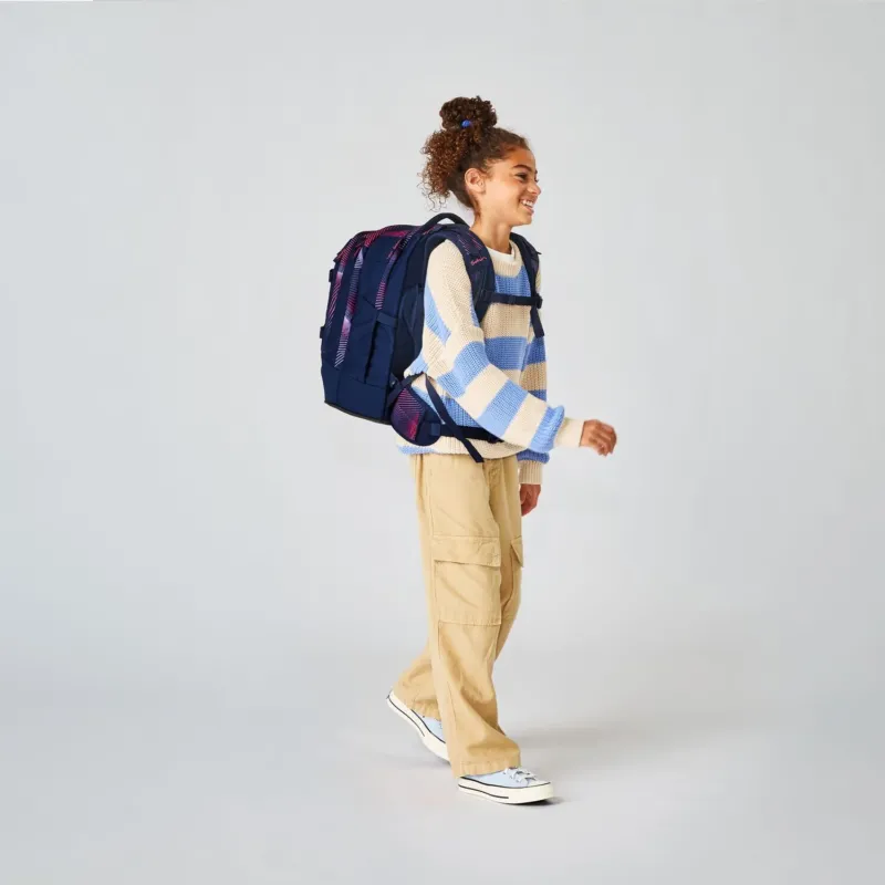 Satch Pack Schulrucksack Seismic Pink
