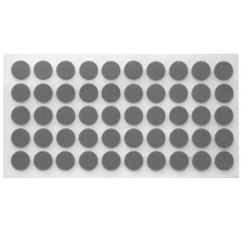 Selbstklebender Elastikpuffer 10mm - Grau NTP Grau