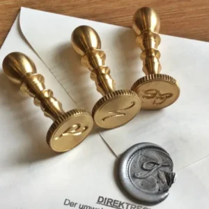 Messing-Siegel Buchstabe Briefsiegel