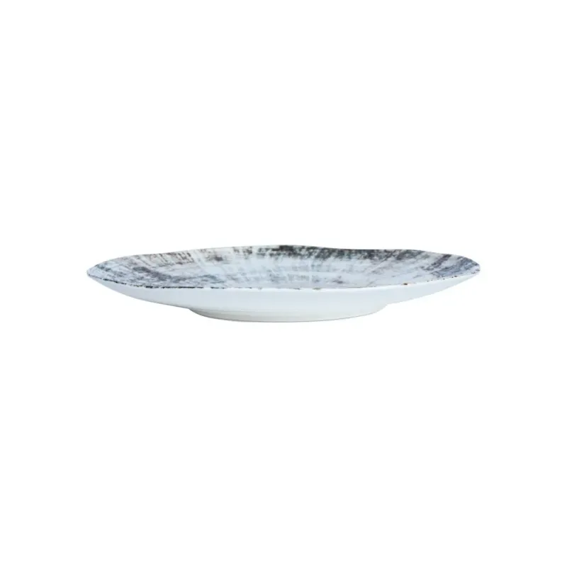 Teller – Weißes Porzellan, Runde Form, Schlichte Optik, 28 cm - Kaylaa | PTMD