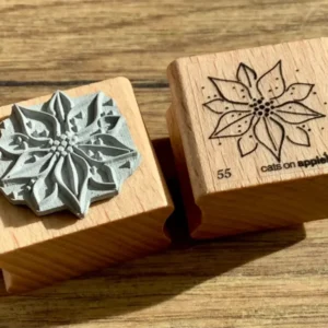 Stempel Weihnachtsstern Blüte 55 (Cats)