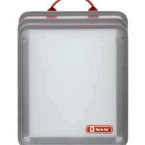Step by Step Faltbare Heftbox DIN A4 transparent